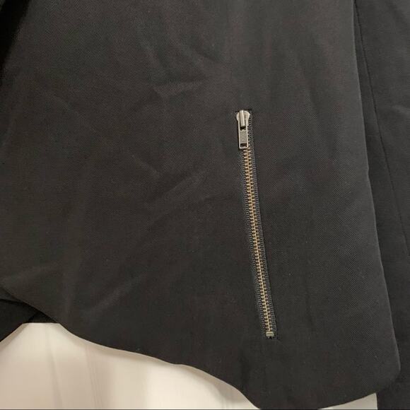 Cartonnier black drape front blazer - Picture 4 of 11